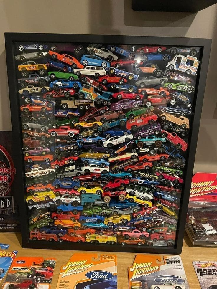 Mini Car Shadow Box Frame