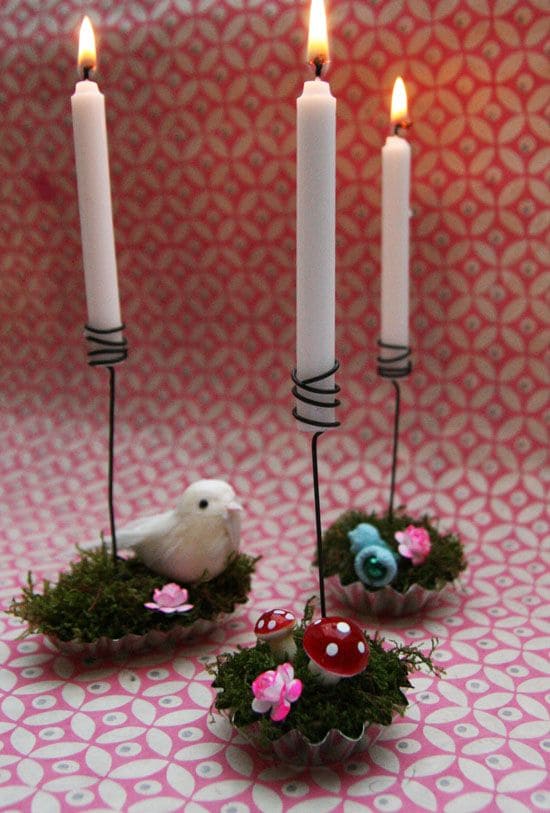 Mini Forest Candle Scenes
