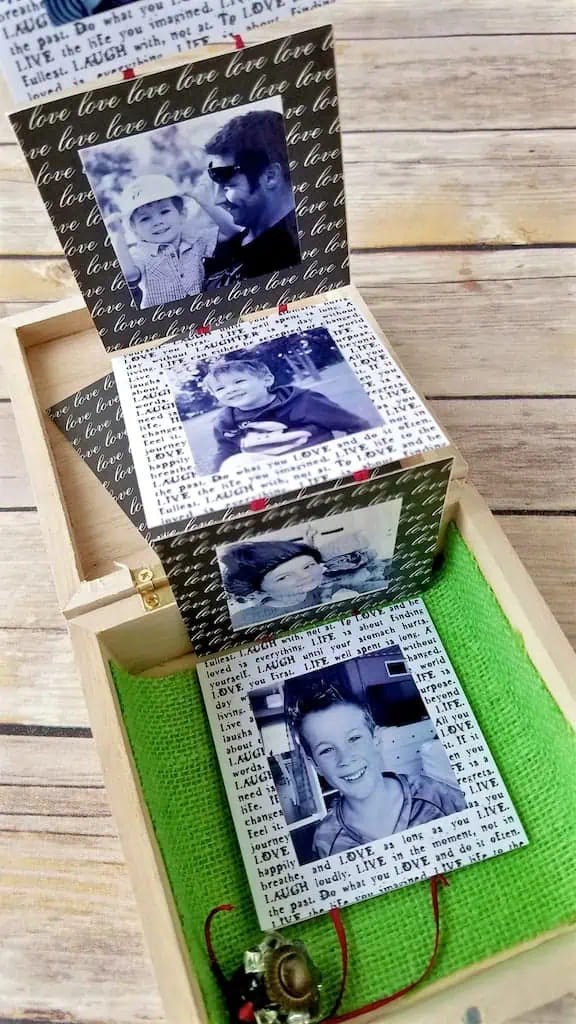 Mini Photo Explosion Box Keepsake