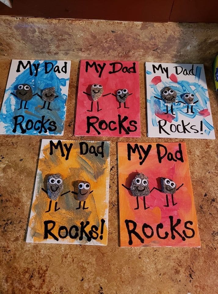 My Dad Rocks Art