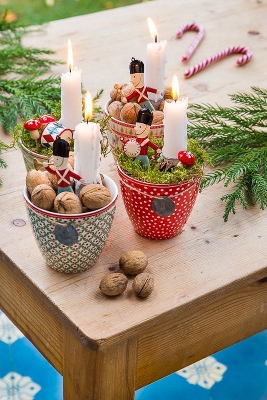 Nutcracker Candle Buckets