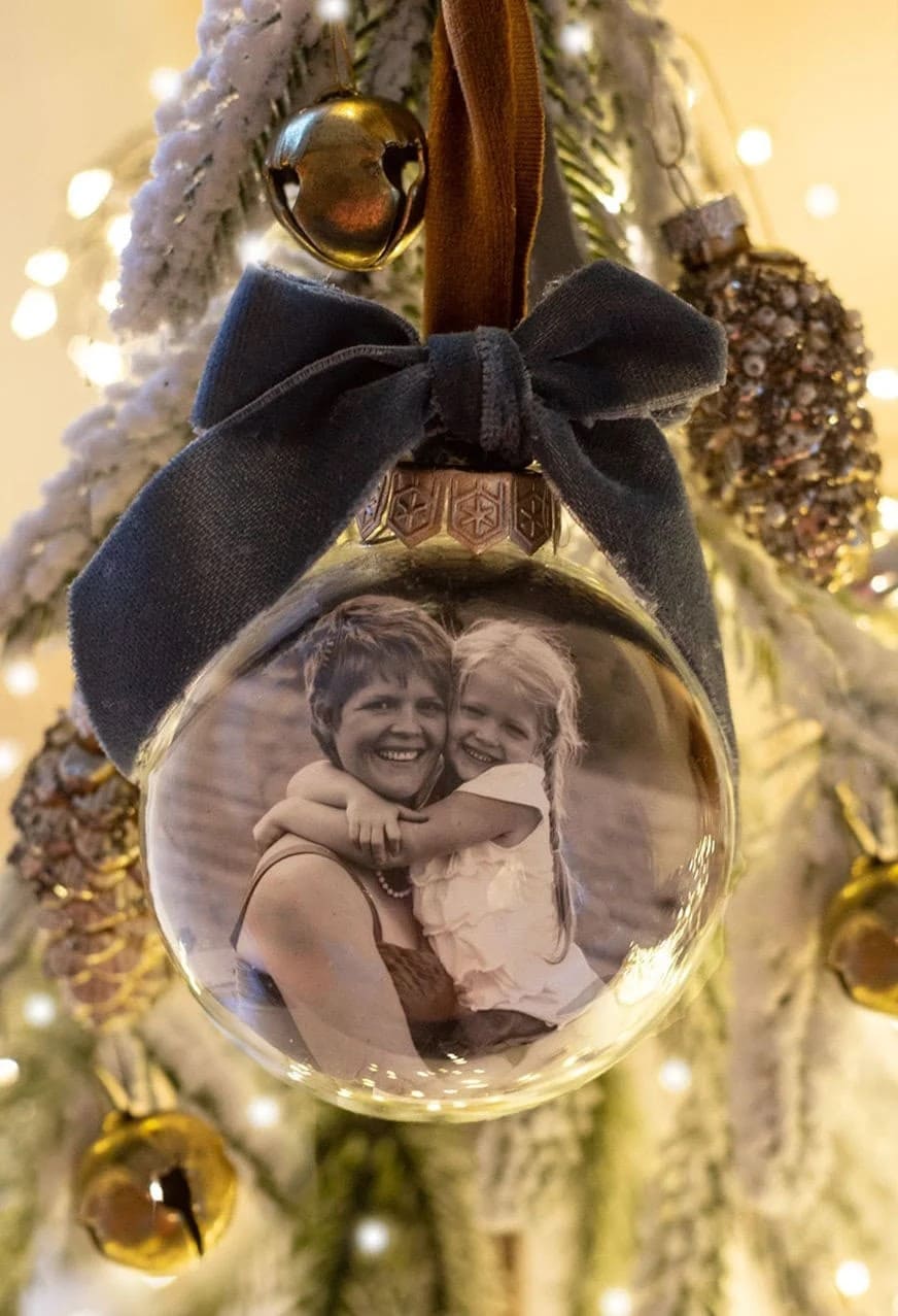 Photo Memorial Christmas Ornament