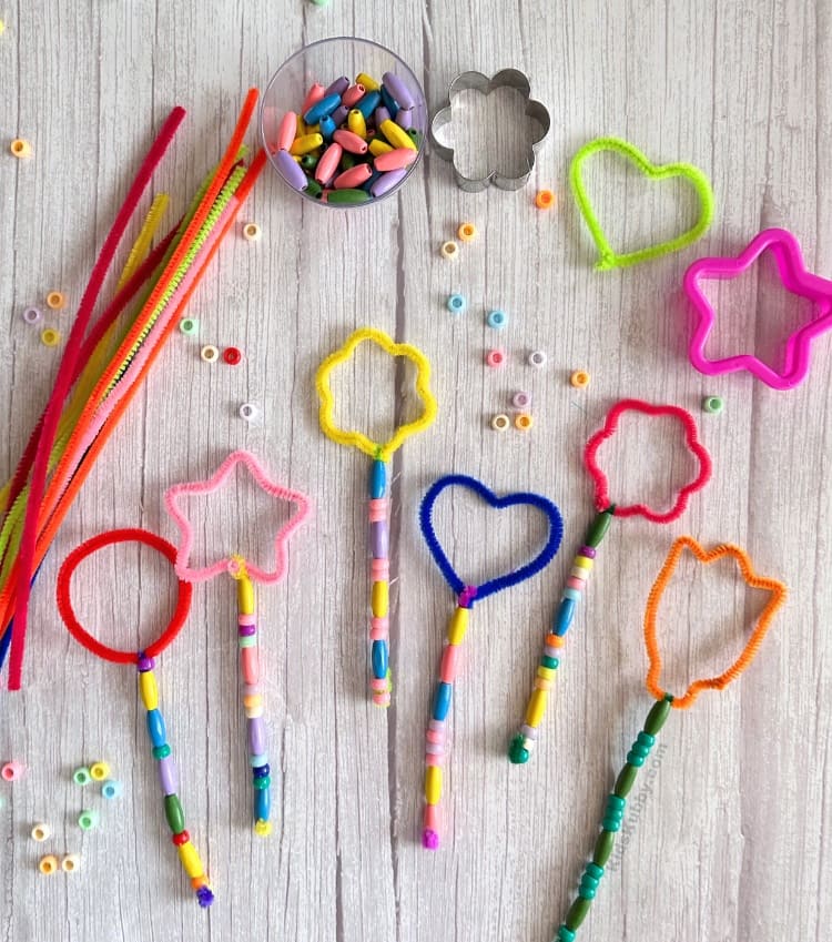 Pipe Cleaner Shape Wands
