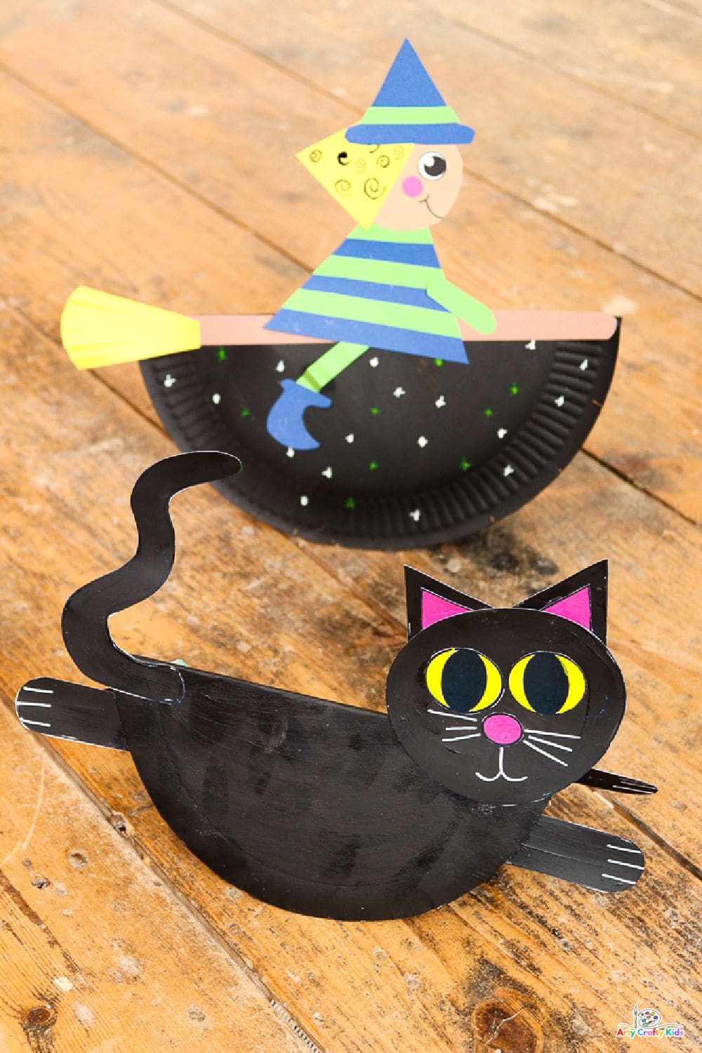 Rocking Witch and Her Loyal Black Cat