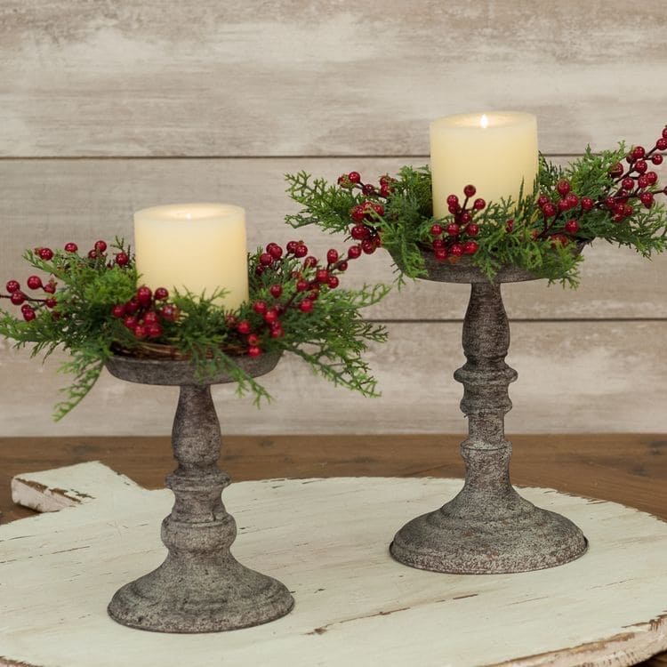 23 Festive Christmas Candle Holder Ideas With Easy DIY Tutorials