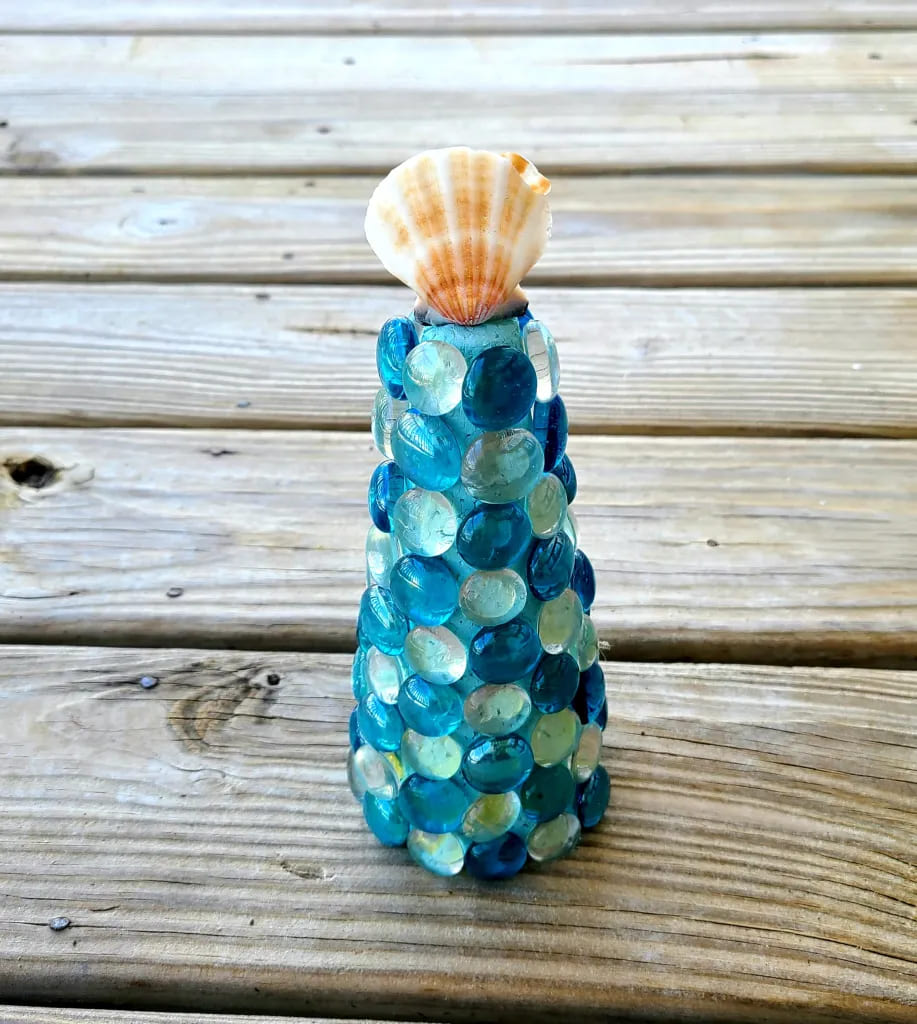 Seaside Gem Tree with Shell Topper