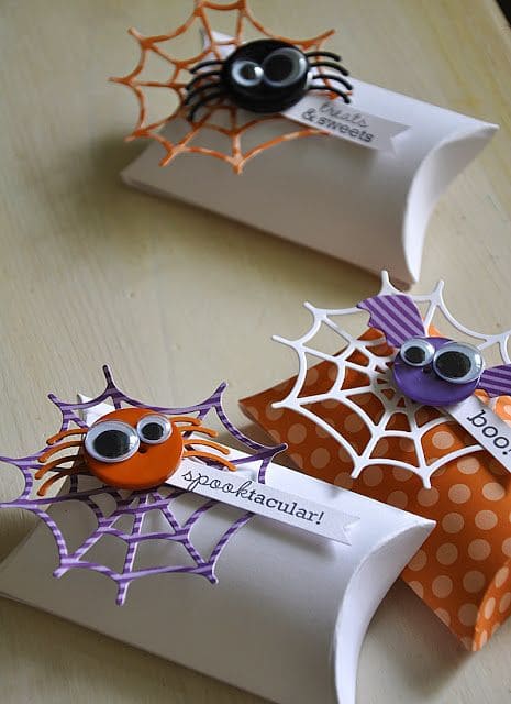 Spider Web Pillow Box Treats