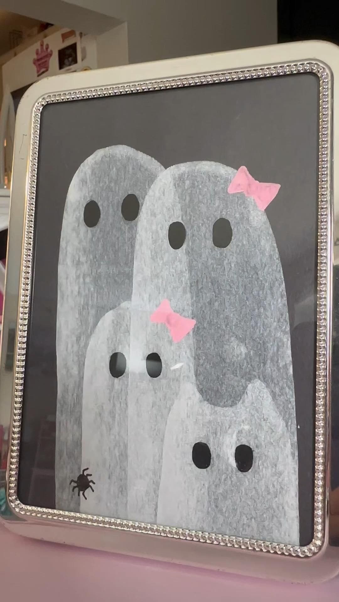 Adorable Ghost Family Portrait