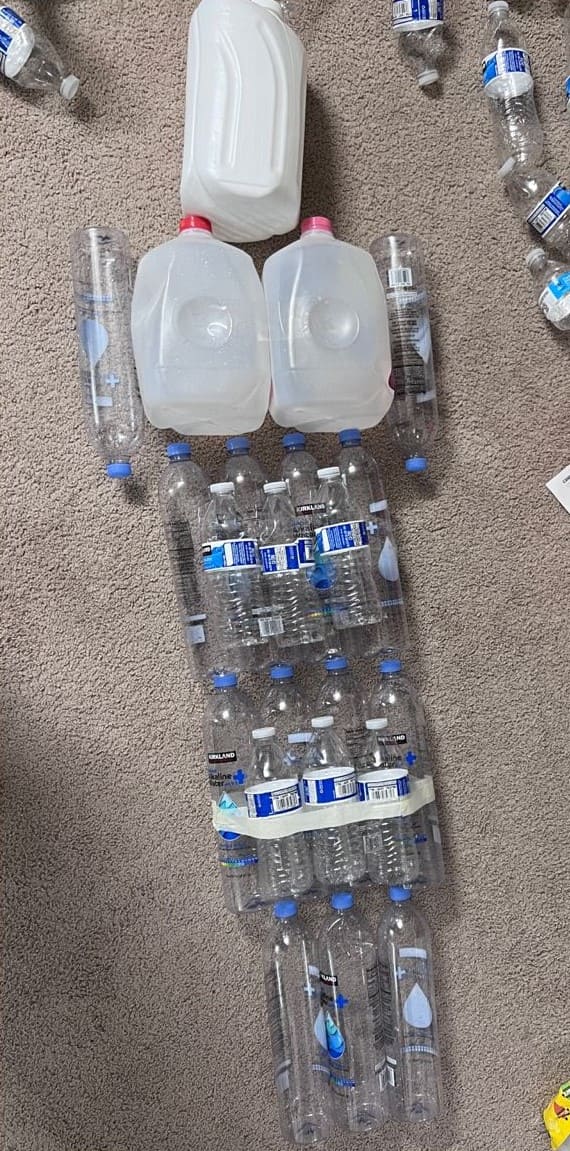 How to Make a Dead Body for Halloween Decoration from Bottles