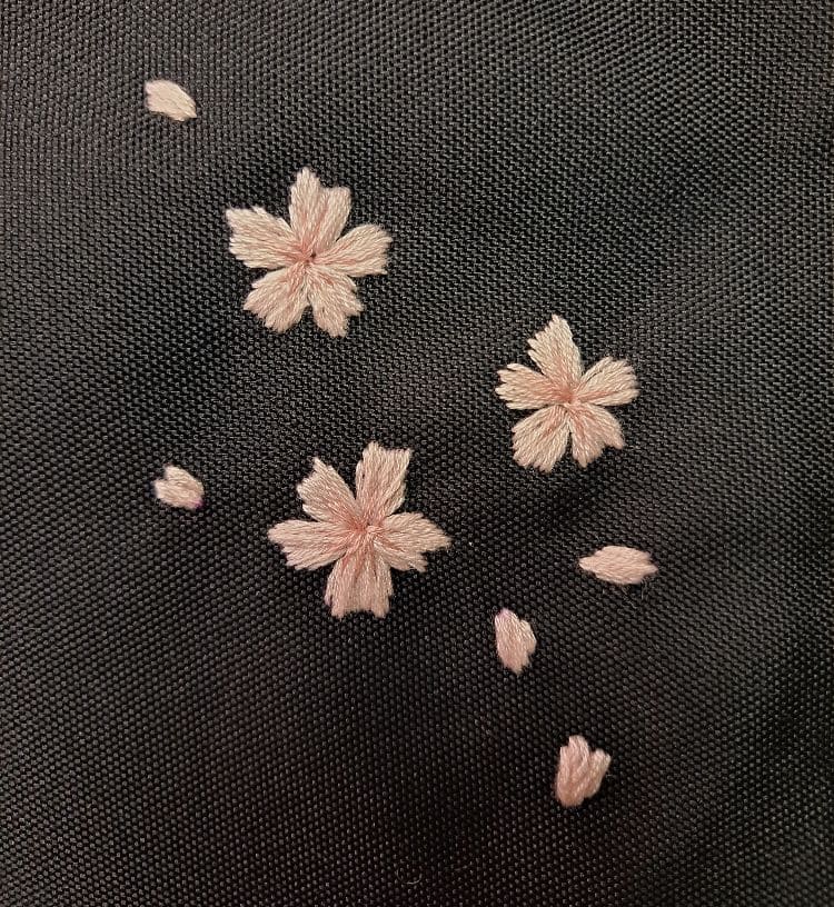 Cherry Blossom Hand Embroidery
