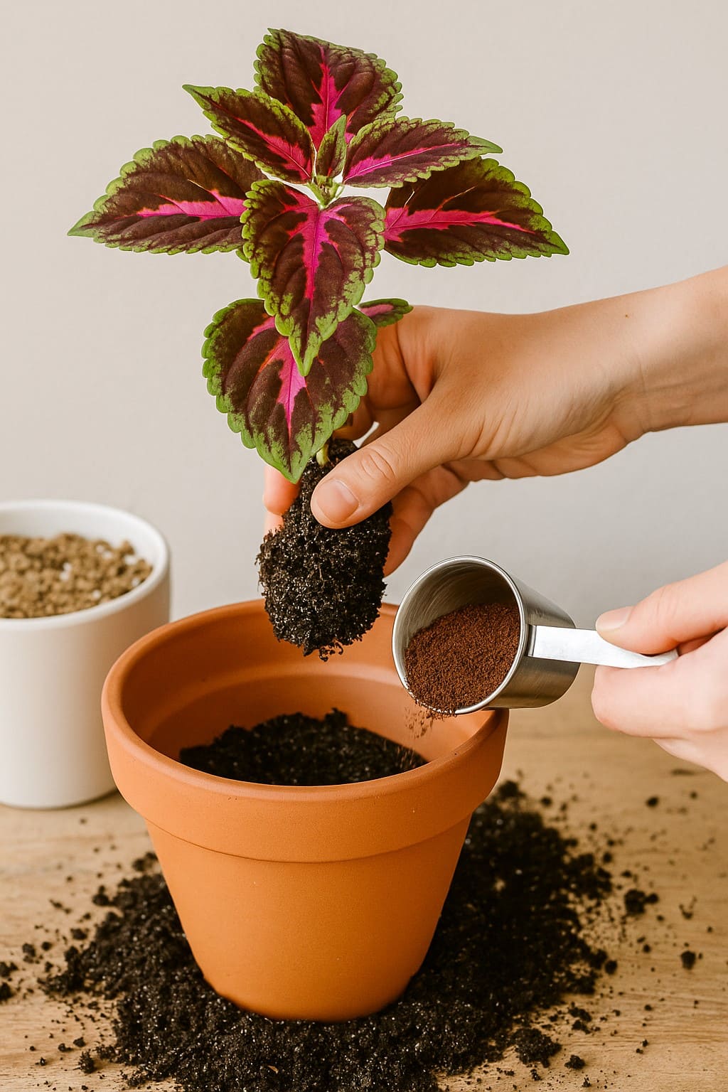 Give Your Coleus Coffee and Watch It Grow Like Crazy