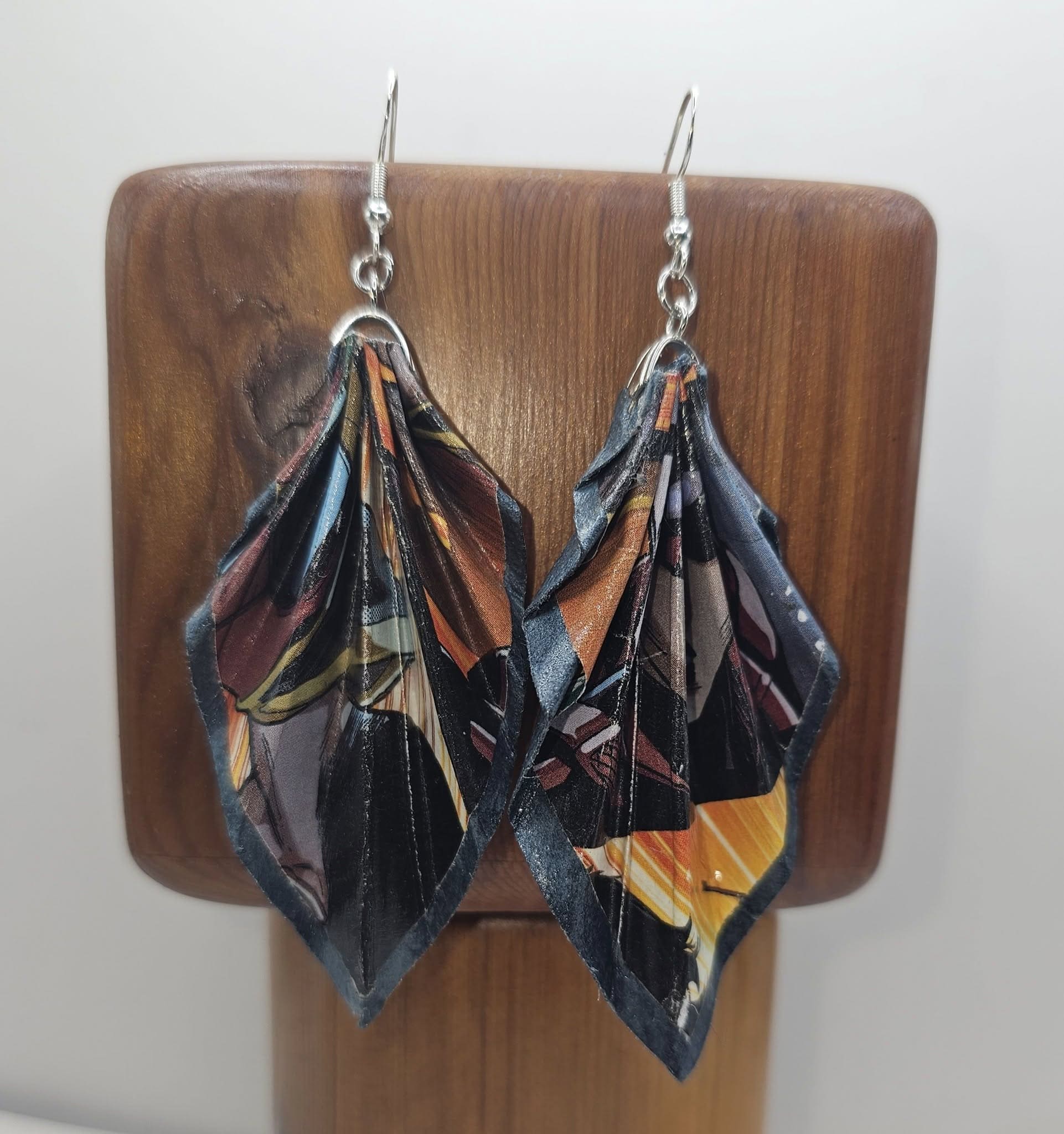 Comic Book Earrings
