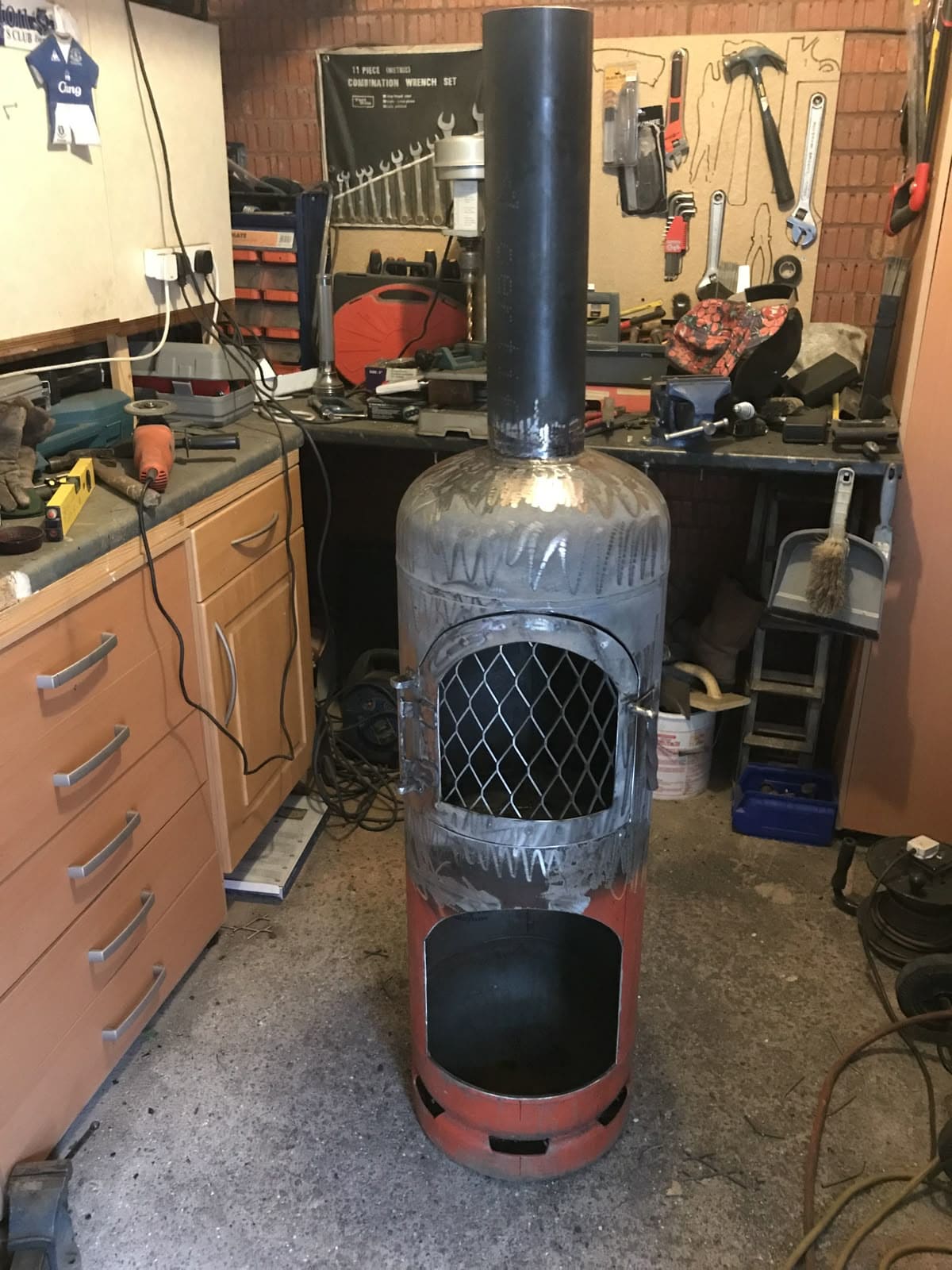 DIY Propane Tank Wood Stove