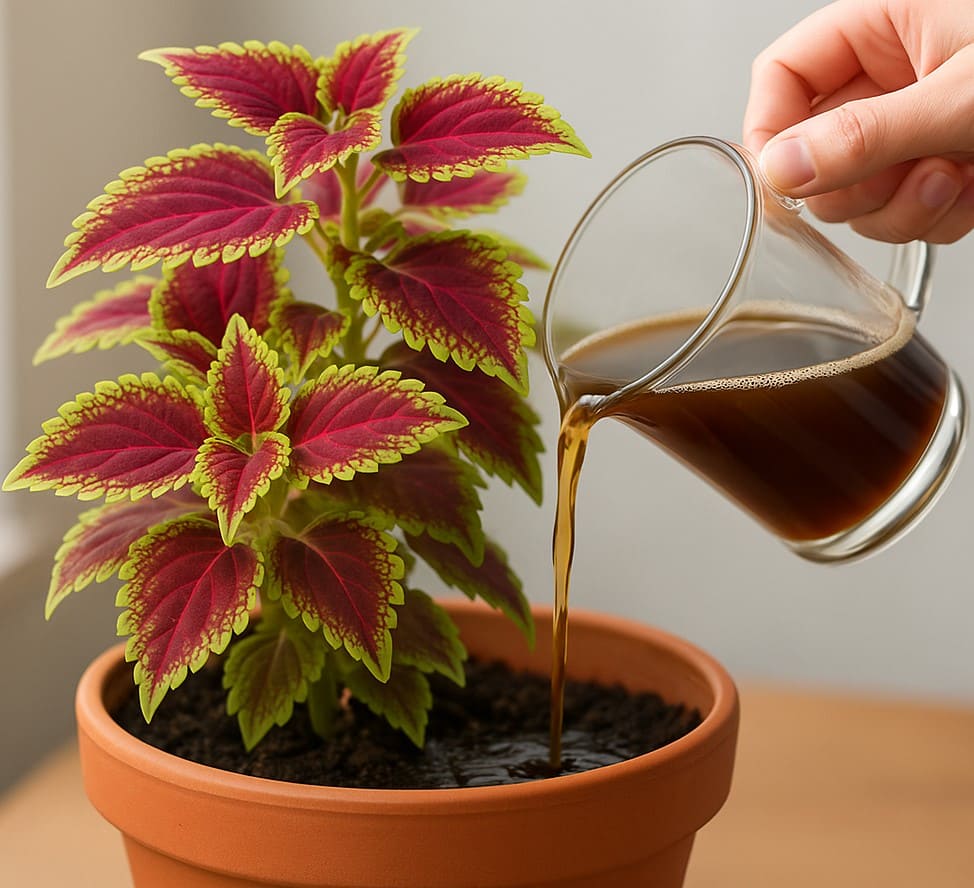 Give Your Coleus Coffee and Watch It Grow Like Crazy