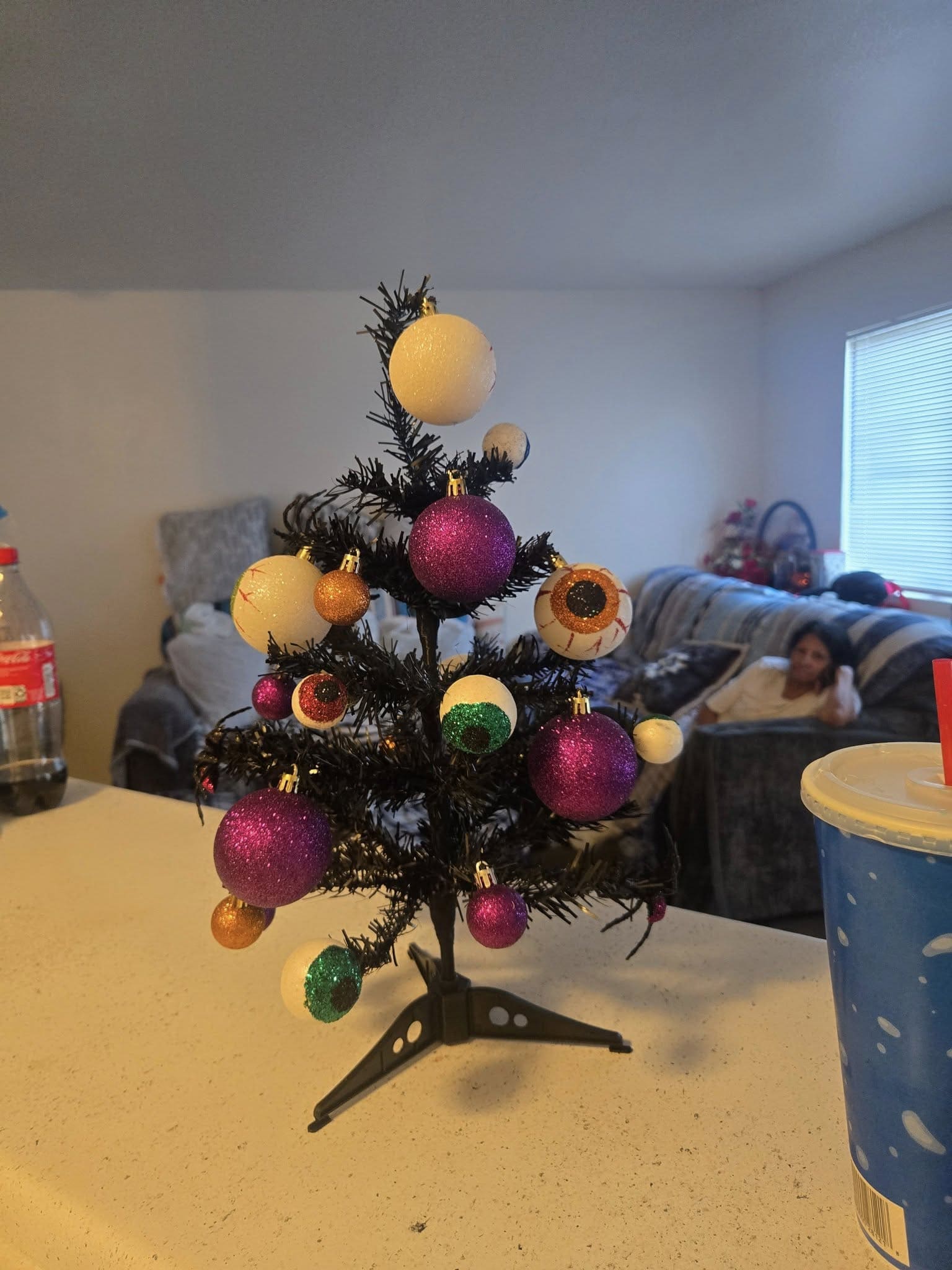 Eyeball Ornament Tree