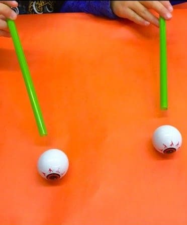 Eyeball Straw Races
