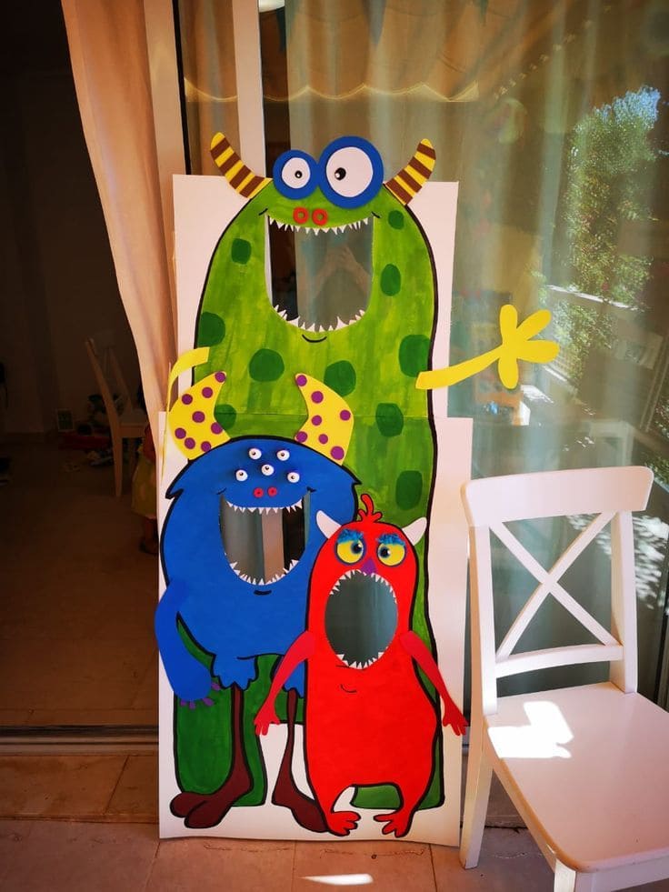 Feed the Monster Bean Bag Toss