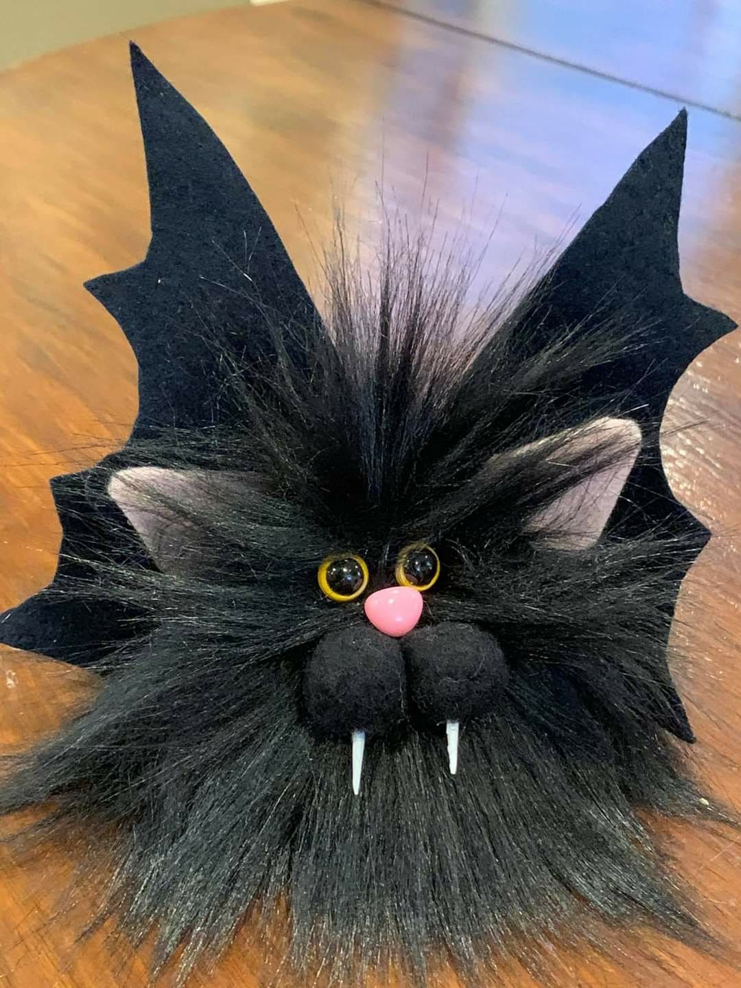 Fluffy Bat Decoration