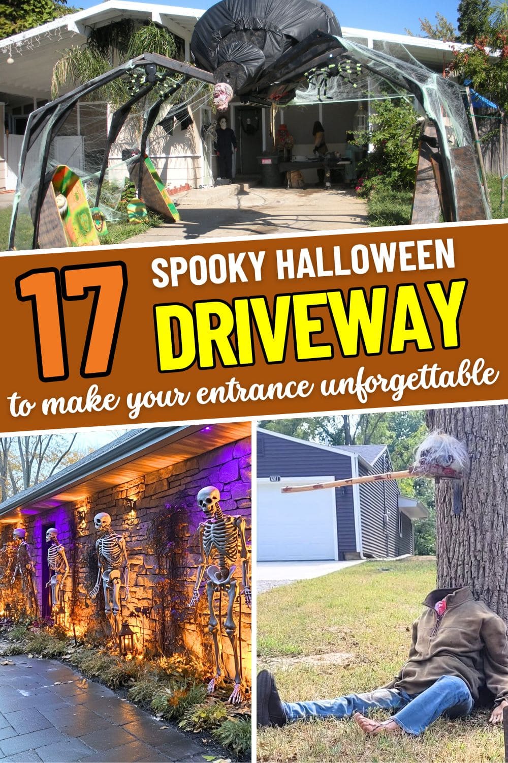 17 Spooky Driveway Ideas to Make Your Halloween Entrance Unforgettable