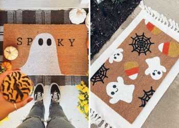 Here’re 20 Creative Ways to Paint Your Doormat This Halloween Season