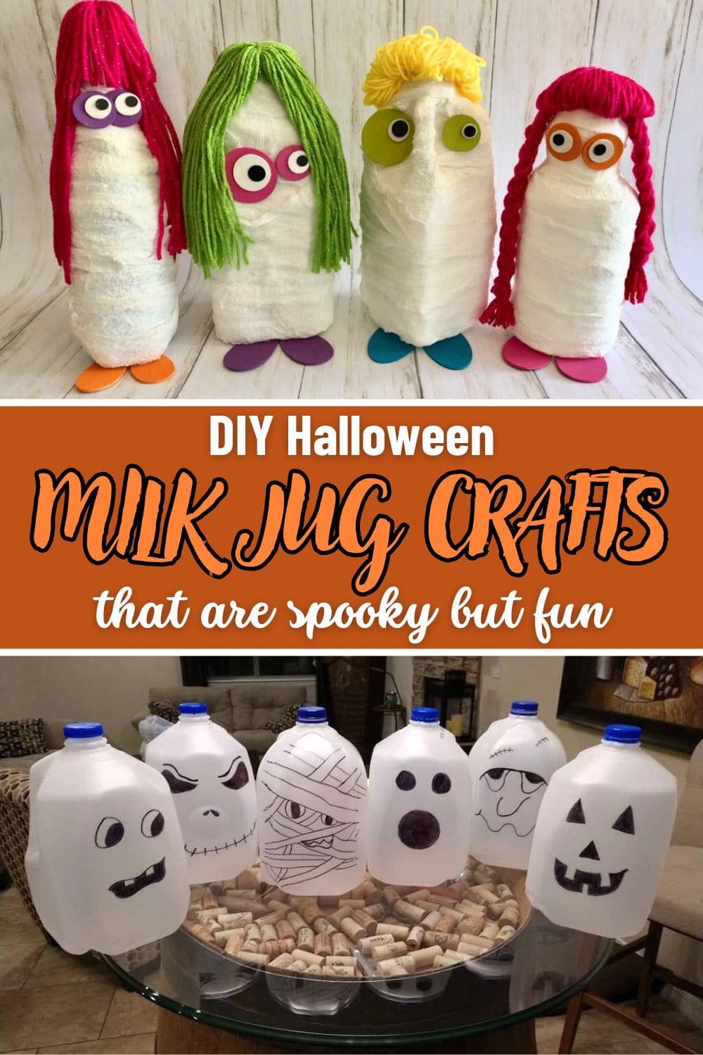 15 Brilliant Ways to Turn Empty Milk Jugs Into Halloween Decorations