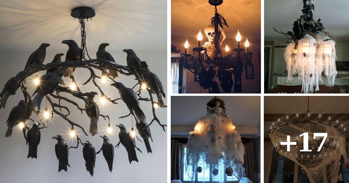 Chandelier d’Halloween 33cm