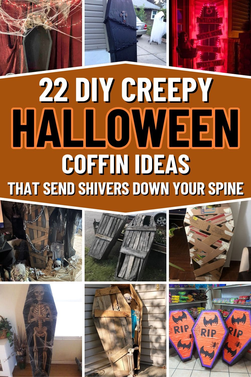 22 DIY Halloween Coffin Ideas That Will Send Shivers Down Your Spine
