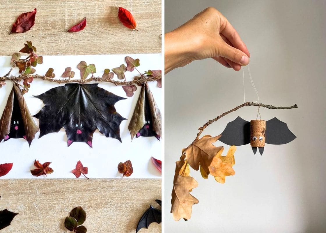 20+ Cute Bat Crafts for Adults and Kids to Make This Spooky Season