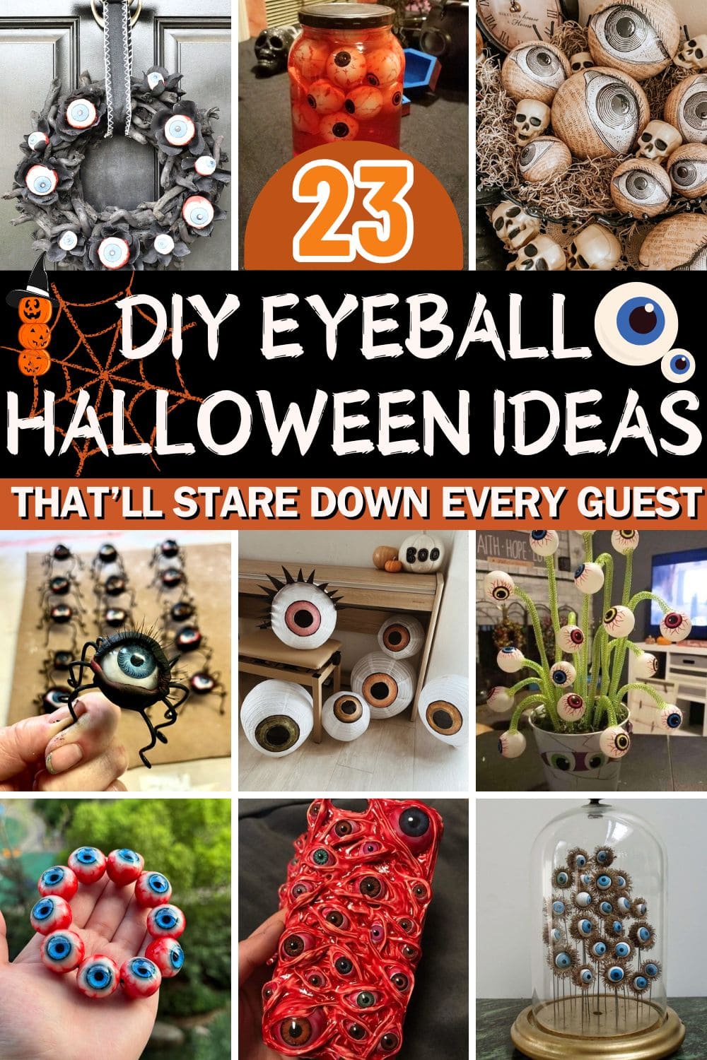23 DIY Eyeball Halloween Decor Ideas That Will Stare Down Every Guest