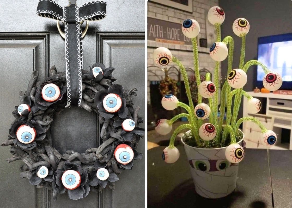 23 DIY Eyeball Halloween Decor Ideas That Will Stare Down Every Guest