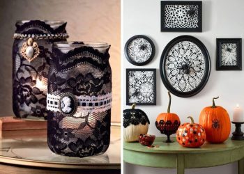 20 Gothic Halloween Projects You Can Make with Lace