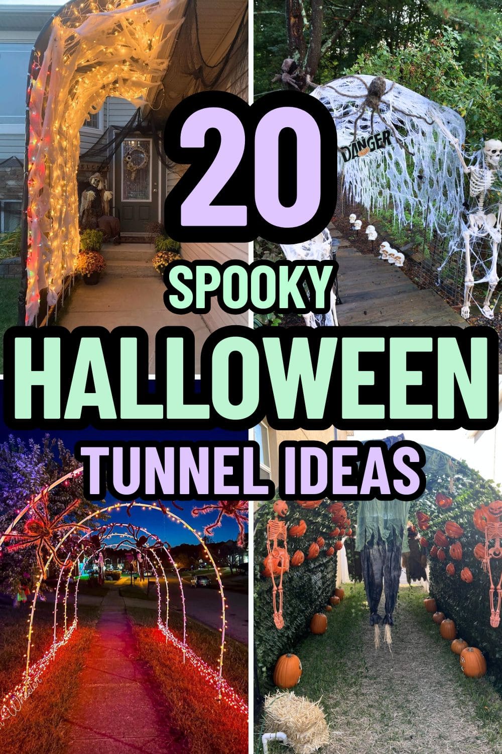 20 Spooky Halloween Tunnel Ideas for an Unforgettable Haunted Walk