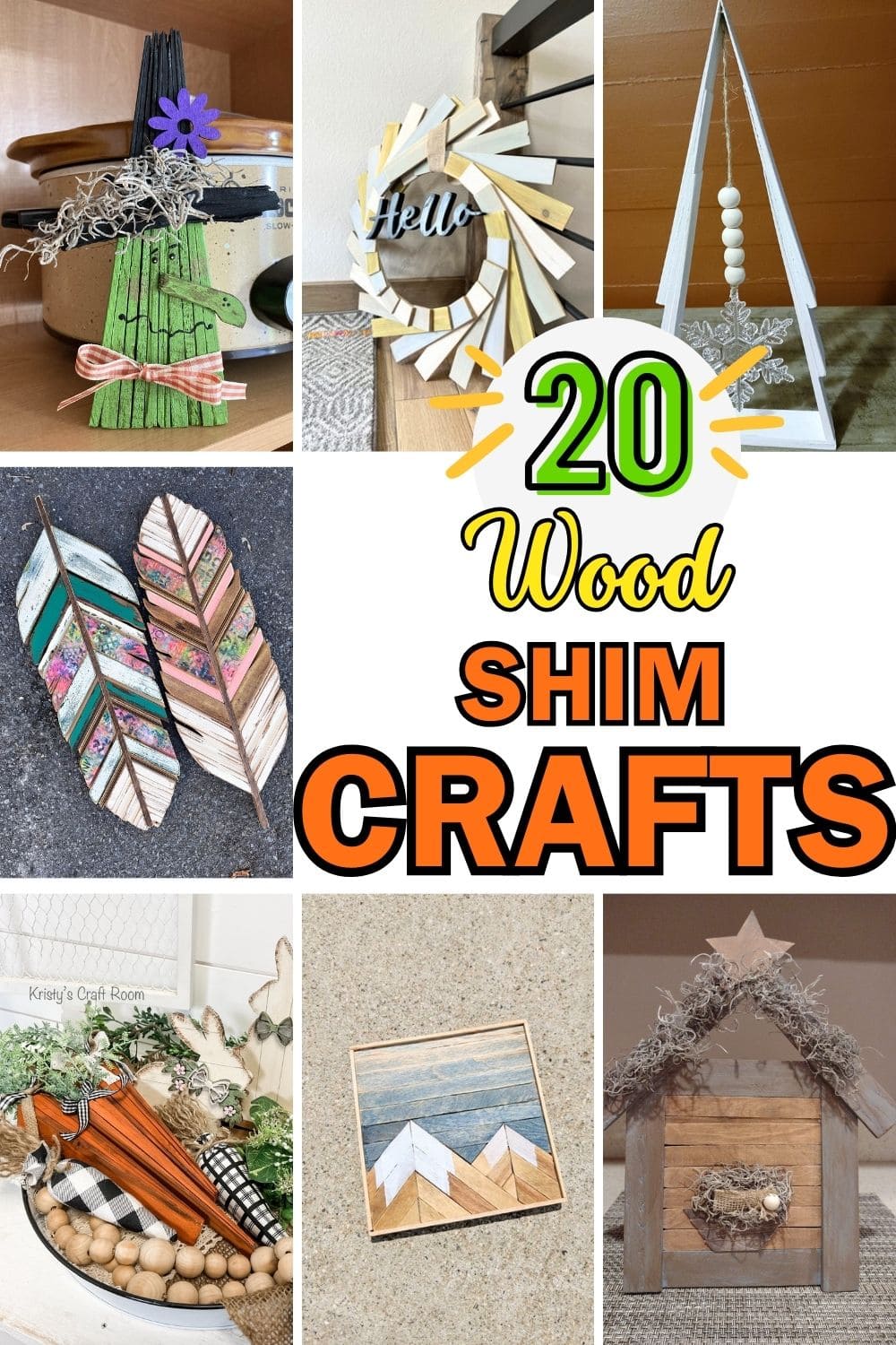 20 Stunning Wood Shim Craft Ideas to Spark Your Creativity