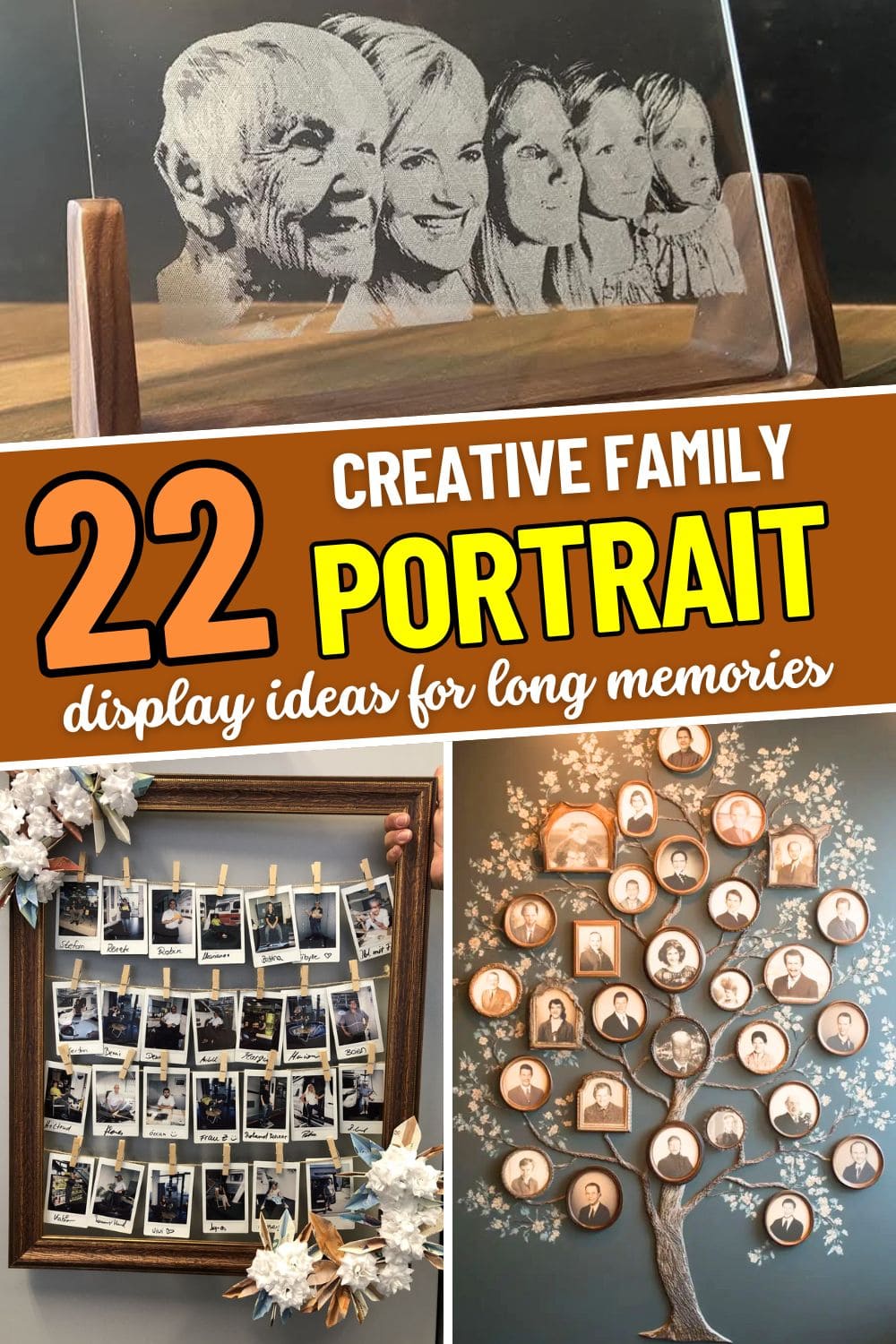 Keep Memories Alive with These 22 Beautiful Family Photo Display Ideas