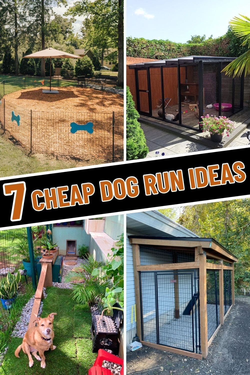 7 DIY Cheap Dog Run Ideas to Build in Your Backyard