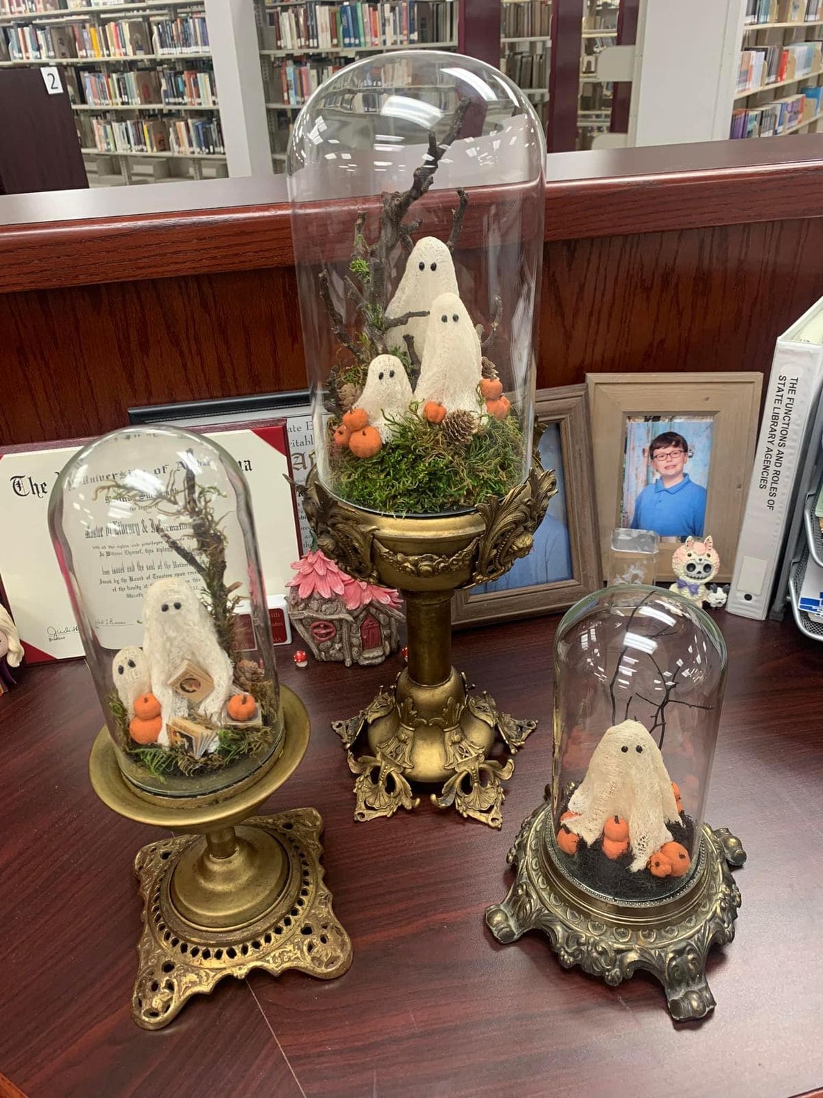Ghost Terrarium Domes