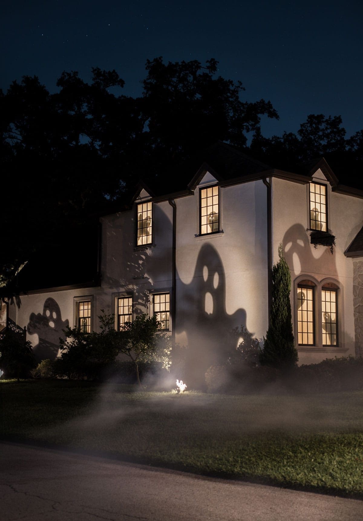 Giant Ghost Shadows Outdoor Halloween
