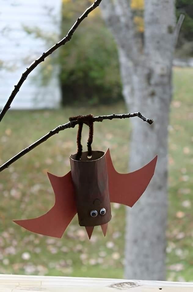 Hanging Toilet Paper Roll Bat