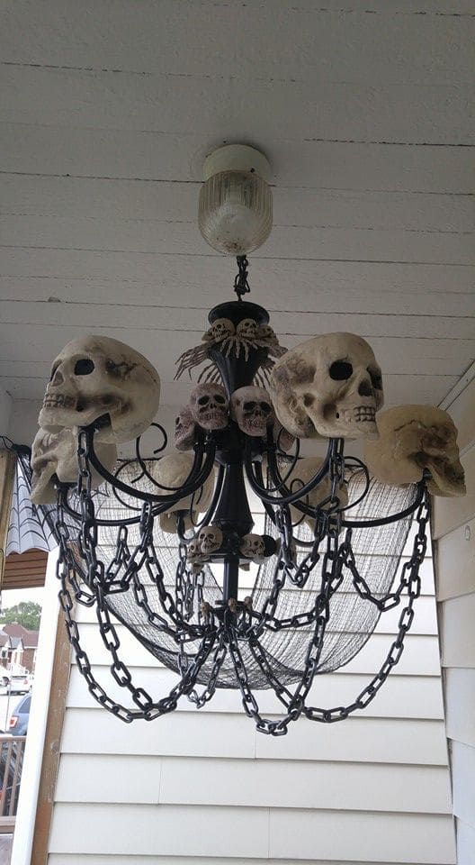 Haunted Chains Halloween Chandelier