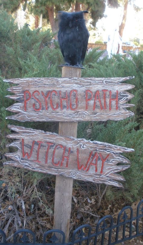 Haunted Direction Signpost