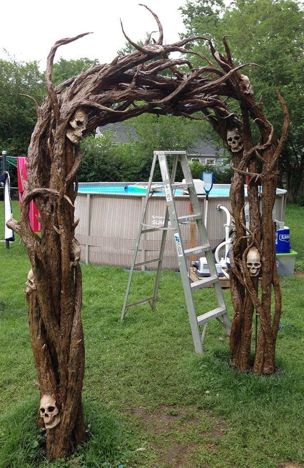 20 Hauntingly Cool DIY Halloween Archway Ideas for a Spine-Tingling Welcome