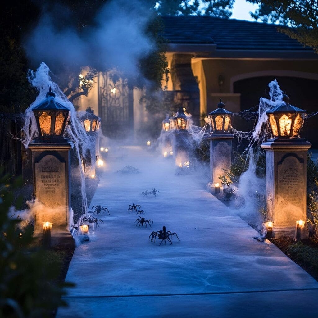Haunted Graveyard Driveway Path