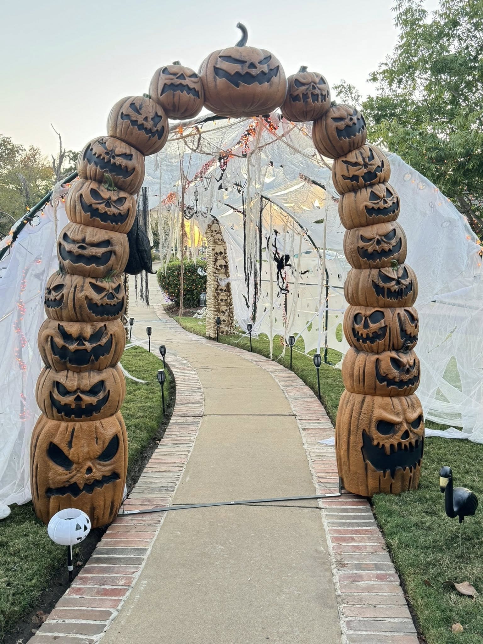 Haunted Pumpkin Archway