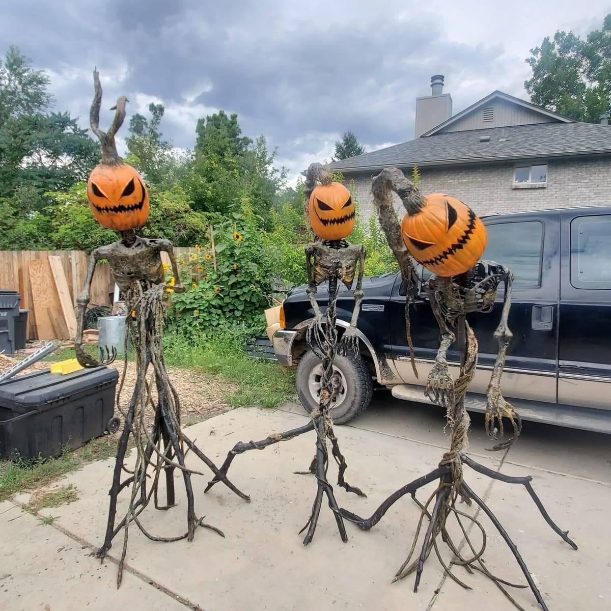 Haunted Pumpkin Root Walkers