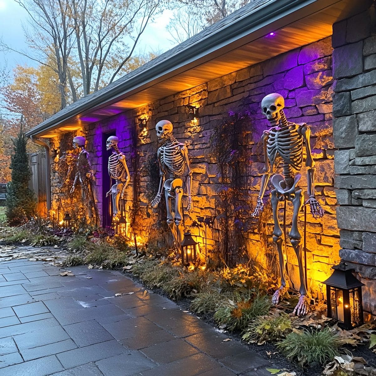 Haunted Skeleton Watchline Driveway
