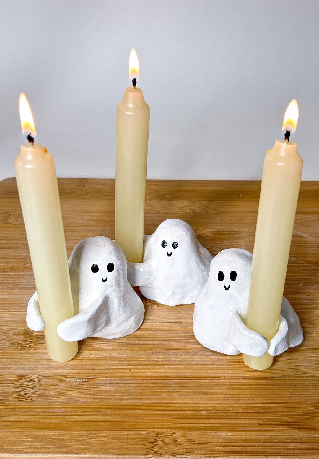 Hugging Ghosts Candle Holders