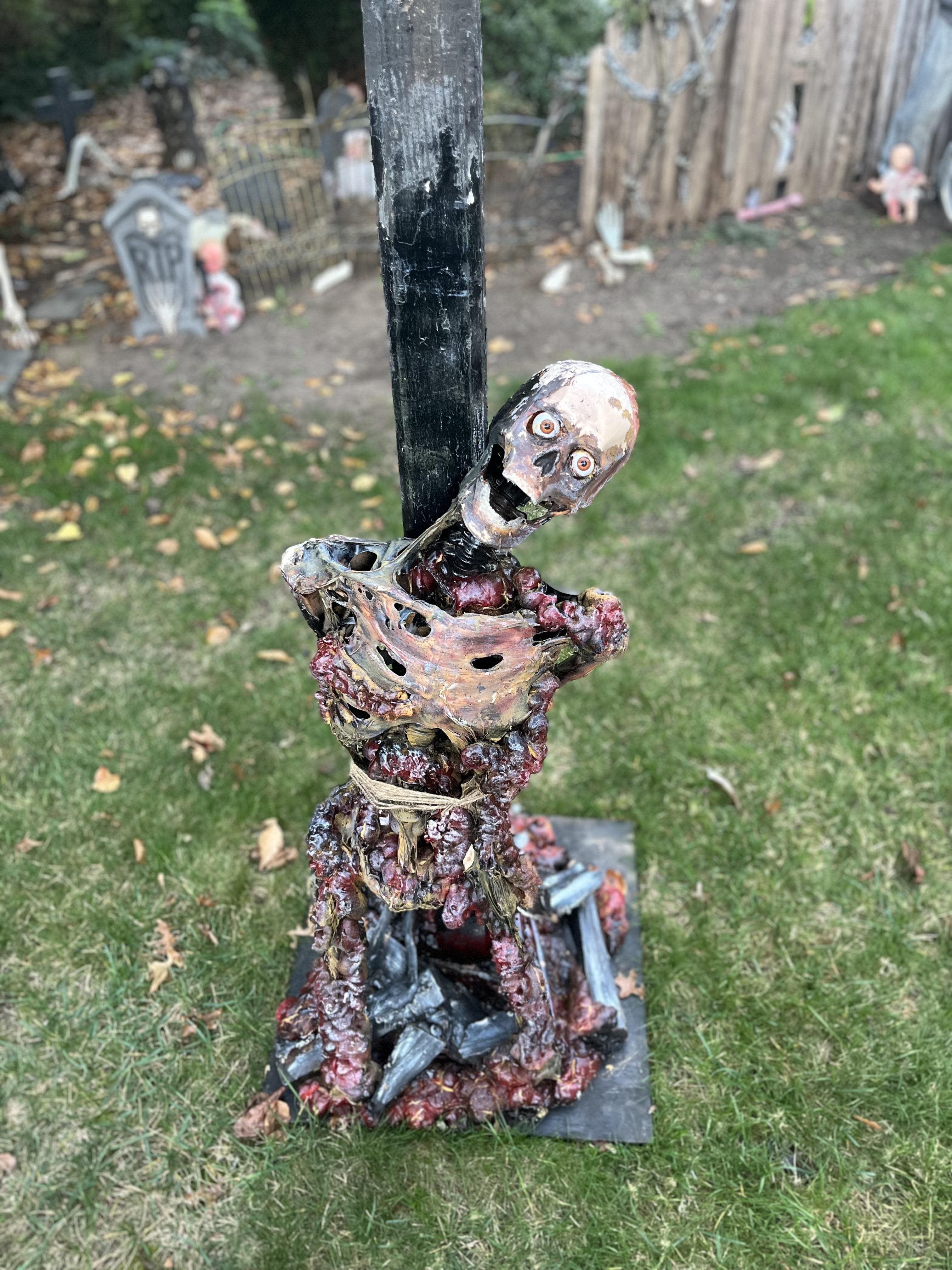 Impaled Skeleton Stake