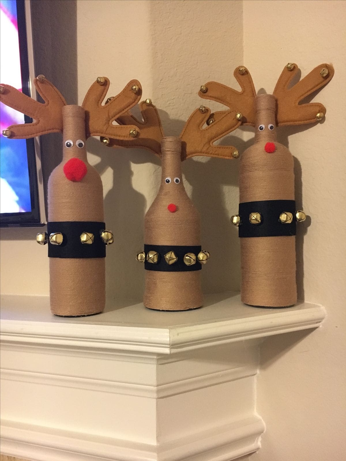 Jolly Reindeer Bottle Trio