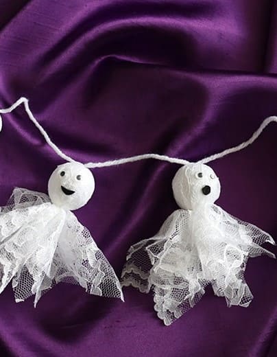 Lace Ghost Garland