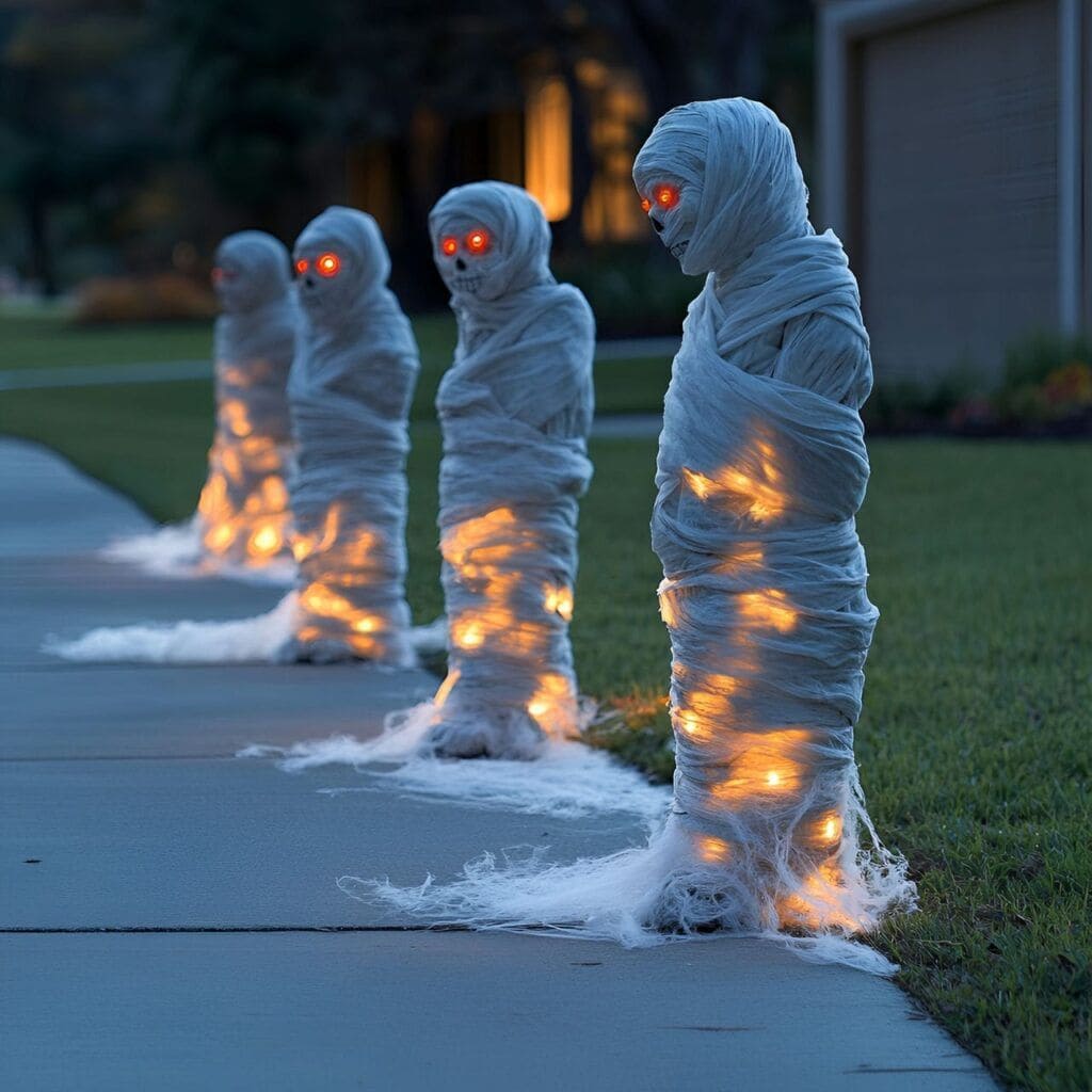 Mummified Mayhem Driveway Walkers